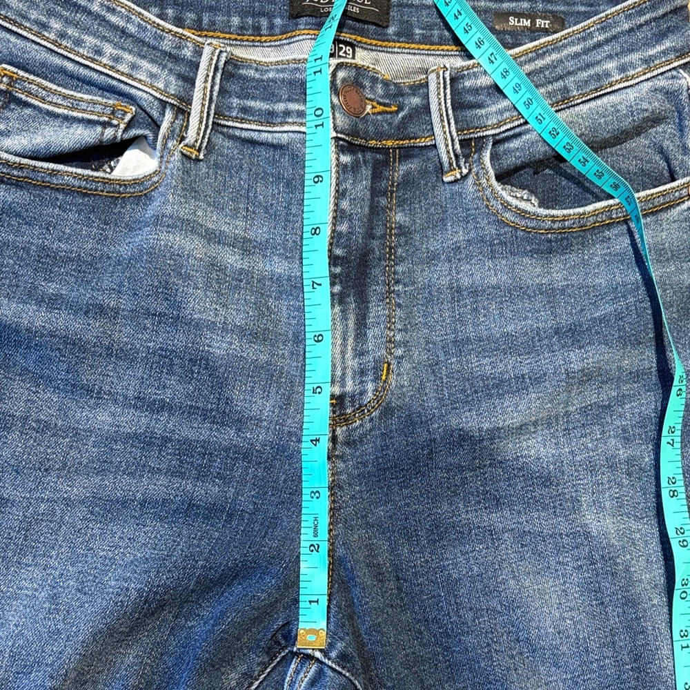 Judy Blue Dark Wash Slim Fit Jeans size 9/29 - Picture 6 of 6
